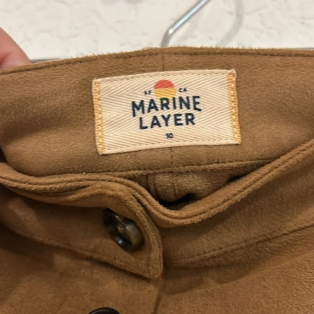 Marine Layer Suede Mini Skirt - Picture 4 of 4